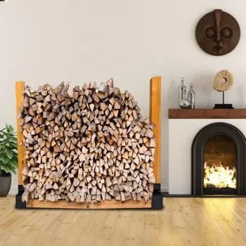Outdoor Firewood Log Storage Rack Bracket Kit Fireplace Wood Storage Holder With Adjustable Length
Outdoor Firewood Log Storage Rack Bracket Kit Fireplace Wood Storage Holder With Adjustable Length
