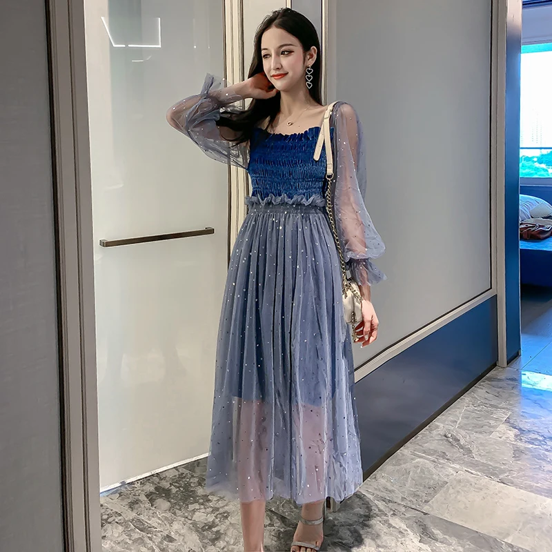 fairy New Plus size Autumn Spring Dress Girls Party Female Vintage Dress Long Sleeve Women Dresses Long lace Boho Robe Vestido 
fairy New Plus size Autumn Spring Dress Girls Party Female Vintage Dress Long Sleeve Women Dresses Long lace Boho Robe Vestido