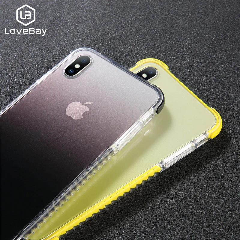 Lovebay Anti-fall Phone Case For iPhone 6 6s 7 8 Plus X XR XS Max Cute Glitter Gradient Bling Powder Soft TPU Acrylic Back Cover
Lovebay Anti-fall Phone Case For iPhone 6 6s 7 8 Plus X XR XS Max Cute Glitter Gradient Bling Powder Soft TPU Acrylic Back Cover