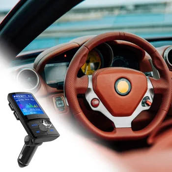 BC45 LCD FM Transmitter Aux Modulator Wireless Modulator Handsfree Car Kit MP3 Player Dual 5V/2.4A USB Charger
BC45 LCD FM Transmitter Aux Modulator Wireless Modulator Handsfree Car Kit MP3 Player Dual 5V/2.4A USB Charger