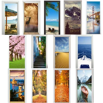 Self Adhesive 3d Door Sticker Landscape Home Decor Waterproof Wallpaper Print PVC Poster Wall Art Picture Suit For Children Room
Self Adhesive 3d Door Sticker Landscape Home Decor Waterproof Wallpaper Print PVC Poster Wall Art Picture Suit For Children Room