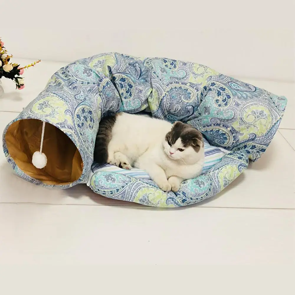 Cat Tunnel Bed Toys Collapsible Cotton Tunnel Tube with Plush Balls for Puppy and Dogs
Cat Tunnel Bed Toys Collapsible Cotton Tunnel Tube with Plush Balls for Puppy and Dogs