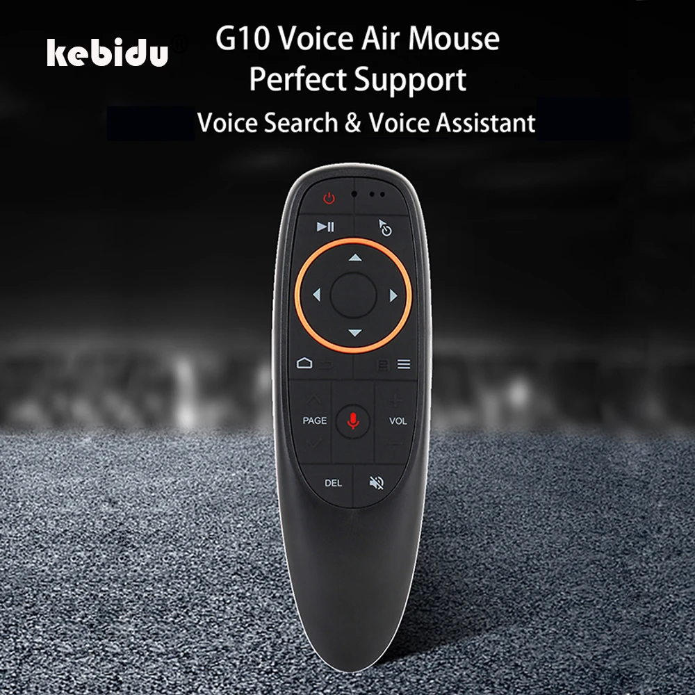 kebidu 2.4GHz Mini Fly G10S for Gyro Voice Air Mouse G20S Android TV Box PC Wireless Microphone Remote Control IR Learning | Электроника
