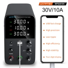 DC Power Supply Adjustable 30V 10A Lab Programmable Current Voltage Regulator Switching Bench Power Source Digital 60V5A Wanptek
DC Power Supply Adjustable 30V 10A Lab Programmable Current Voltage Regulator Switching Bench Power Source Digital 60V5A Wanptek