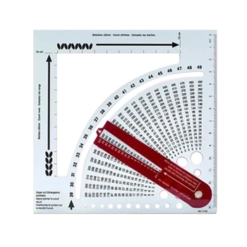 Counting Frame Sewing Smooth Accessories Density Knitting Calculator Sweater Ruler Portable Weave Craft Multifunctional Counter
Counting Frame Sewing Smooth Accessories Density Knitting Calculator Sweater Ruler Portable Weave Craft Multifunctional Counter