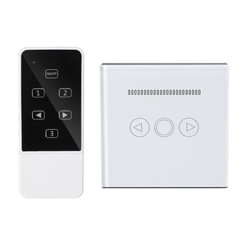 500W EU Dimmer Touch Switch 433Mhz Remote control Smart Home Wireless Light Dimmer Switch RF Switch 220V for LED lamp Crystal
500W EU Dimmer Touch Switch 433Mhz Remote control Smart Home Wireless Light Dimmer Switch RF Switch 220V for LED lamp Crystal