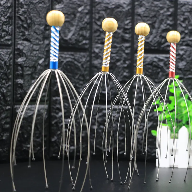 Claw Massager Body Massager Octopus Head Scalp Neck Equipment Stress Release Relax Massage Tens Pain Relief Head Care
Claw Massager Body Massager Octopus Head Scalp Neck Equipment Stress Release Relax Massage Tens Pain Relief Head Care