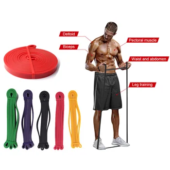Unisex Resistance Band Exercise Elastic Rubber String Bands Workout Loop Strength Pilates Fitness Equipment Training Expander
Unisex Resistance Band Exercise Elastic Rubber String Bands Workout Loop Strength Pilates Fitness Equipment Training Expander