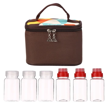 6pcs/Set Spice Jar Seasoning Bottle Kitchen Pepper Container BBQ Organizer Condiment Bottles With Storage Bag Outdoor Picnic Set
6pcs/Set Spice Jar Seasoning Bottle Kitchen Pepper Container BBQ Organizer Condiment Bottles With Storage Bag Outdoor Picnic Set