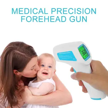 Contactless Practical Generic Infrared Thermometer Forehead Thermometer Body Thermometer Baby/Adult Portable Home Outdoor
Contactless Practical Generic Infrared Thermometer Forehead Thermometer Body Thermometer Baby/Adult Portable Home Outdoor