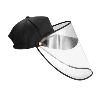 Solid Color Protective Hat Multi-function Anti Droplet Spittle Anti-fog Hat Baseball Hats Removable Protective Cover UV Protect
Solid Color Protective Hat Multi-function Anti Droplet Spittle Anti-fog Hat Baseball Hats Removable Protective Cover UV Protect
