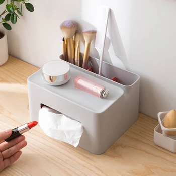 Tissue Box Holder Rectangle Multifunction Pen Pencil Remote Control Tissue Box Cover Holder PAK55
Tissue Box Holder Rectangle Multifunction Pen Pencil Remote Control Tissue Box Cover Holder PAK55