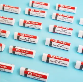 2pcs 4B Triangle PVC Eraser Office School Drawing Pencil Erasers Stationery Supplies
2pcs 4B Triangle PVC Eraser Office School Drawing Pencil Erasers Stationery Supplies