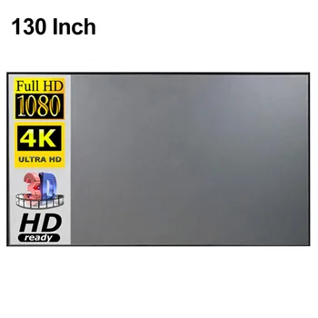 16:9 HD Projection Screen Easy Install Clear Image Anti Crease Light Resistant Indoor Outdoor Games Movies Portable Foldable
16:9 HD Projection Screen Easy Install Clear Image Anti Crease Light Resistant Indoor Outdoor Games Movies Portable Foldable