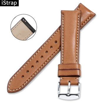 iStrap France calf leather Watch strap 18mm to 22mm Genuine leather Watch band with Silver Pin buckle For IWC For Omega Seiko 
iStrap France calf leather Watch strap 18mm to 22mm Genuine leather Watch band with Silver Pin buckle For IWC For Omega Seiko