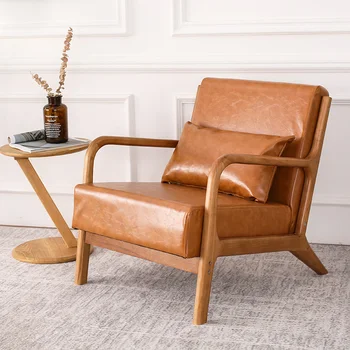 Handrail smooth doubling texture Nordic single sofa preferred imported cotton and linen solid wood leisure chair small household
Handrail smooth doubling texture Nordic single sofa preferred imported cotton and linen solid wood leisure chair small household
