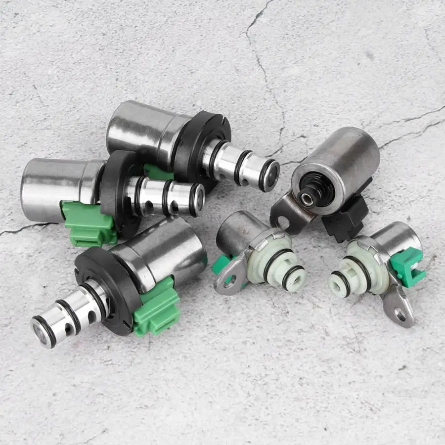6Pcs/Set Solenoid Valve Gearbox Transmission Solenoid Valve Fit for FORD Focus 1998-16 4 SP FWD 1.8L 2.0L 4F27-E Valve Control
6Pcs/Set Solenoid Valve Gearbox Transmission Solenoid Valve Fit for FORD Focus 1998-16 4 SP FWD 1.8L 2.0L 4F27-E Valve Control