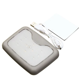 120*90*13mm Beige Universal Car Interior LED Roof Light Wireless Ceiling Dome Reading Lamp With Usb Data Cable 
120*90*13mm Beige Universal Car Interior LED Roof Light Wireless Ceiling Dome Reading Lamp With Usb Data Cable