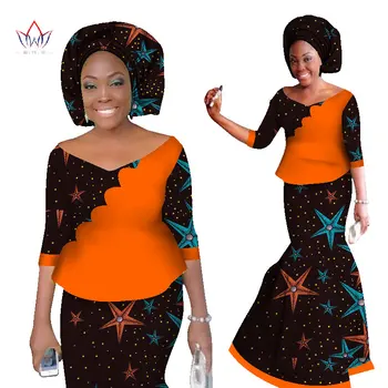 2019 New african skirt set for woman skirt set women dashiki new elegant 2 piece sets print wax top + skirt+headscarf WY1336
2019 New african skirt set for woman skirt set women dashiki new elegant 2 piece sets print wax top + skirt+headscarf WY1336