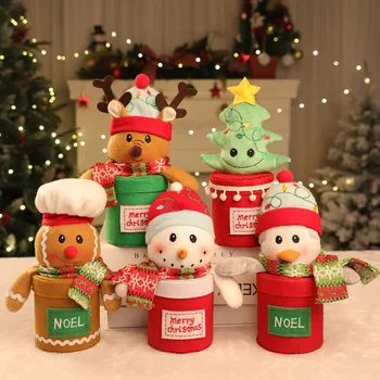 Christmas Candy Box Christmas Decor Plush Doll Candy Box Christmas Tree Elk Santa Claus Snowman Christmas Desktop Decor
Christmas Candy Box Christmas Decor Plush Doll Candy Box Christmas Tree Elk Santa Claus Snowman Christmas Desktop Decor