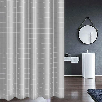 Striped Prints Bath Shower Curtains Waterproof Screen For Bathroom Home Decoration Polyester Fabric Washable Curtain 
Striped Prints Bath Shower Curtains Waterproof Screen For Bathroom Home Decoration Polyester Fabric Washable Curtain