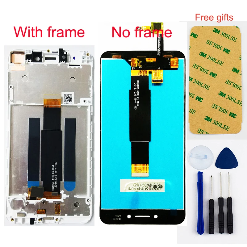 LCD For 5.0" Asus ZenFone Live LCD Touch ZB501KL LCD Screen X00FD LCD Display Panel Touch Screen Digitizer Sensor Assembly Frame
LCD For 5.0" Asus ZenFone Live LCD Touch ZB501KL LCD Screen X00FD LCD Display Panel Touch Screen Digitizer Sensor Assembly Frame