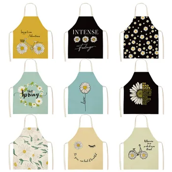Daisy Flower Apron Cotton Linen Sleeveless Aprons Kitchen Women Pinafore Home Cooking Baking Waist Bibs
Daisy Flower Apron Cotton Linen Sleeveless Aprons Kitchen Women Pinafore Home Cooking Baking Waist Bibs