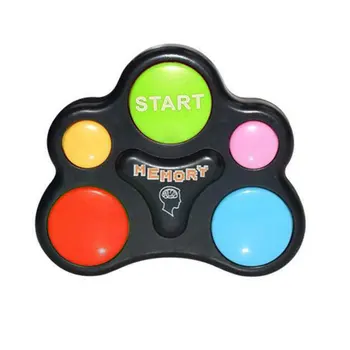 Children Puzzle Memory Game Console LED Light Sound Interactive Toy Training Hand Brain Coordination
Children Puzzle Memory Game Console LED Light Sound Interactive Toy Training Hand Brain Coordination