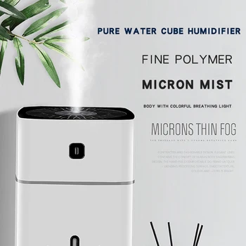 1L Air Humidifier With Color Light Aroma Essential Oil Diffuser for Home Car Low Noise Mist Maker Purifier Diffuser With Timing 
1L Air Humidifier With Color Light Aroma Essential Oil Diffuser for Home Car Low Noise Mist Maker Purifier Diffuser With Timing