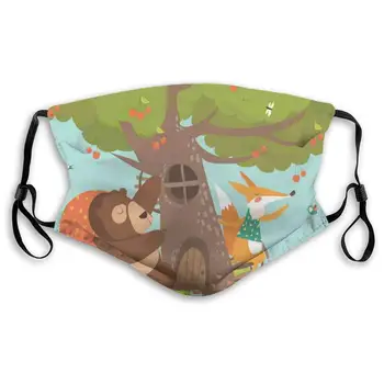 Mouth Mask,Sanitary Mask,Protection From Dust, Ash,Pollen Face Masks Animal Group Harvesting Cherries Bear And Bunny Summer
Mouth Mask,Sanitary Mask,Protection From Dust, Ash,Pollen Face Masks Animal Group Harvesting Cherries Bear And Bunny Summer