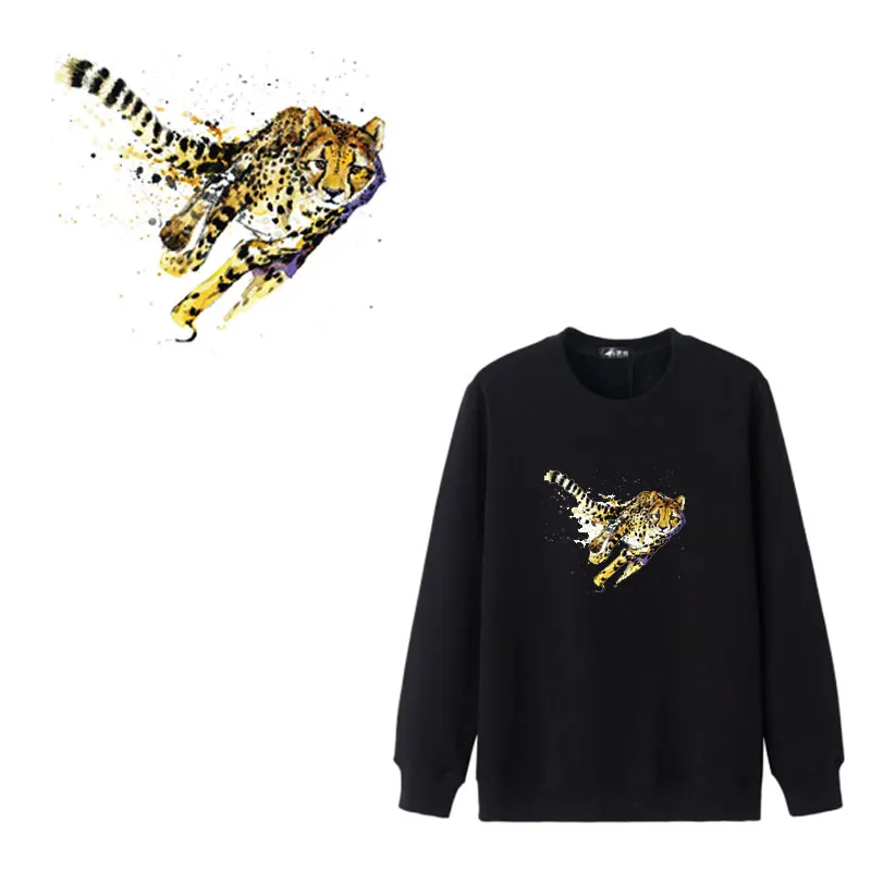 Tiger Patch Iron on Patches for Clothing Heat Transfer Stripes Stickers on Cloth for T-shirt DIY Applique Thermal Transfer Vinyl
Tiger Patch Iron on Patches for Clothing Heat Transfer Stripes Stickers on Cloth for T-shirt DIY Applique Thermal Transfer Vinyl
