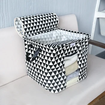 Simple visual clothing cotton bag packing box cloth art wardrobe storage bag clothing storage bag LU10231933
Simple visual clothing cotton bag packing box cloth art wardrobe storage bag clothing storage bag LU10231933