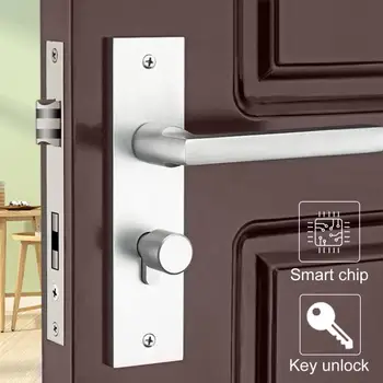 European style bedroom door handle lock indoor bedroom living room mechanical safety lock high strength marble lock core
European style bedroom door handle lock indoor bedroom living room mechanical safety lock high strength marble lock core