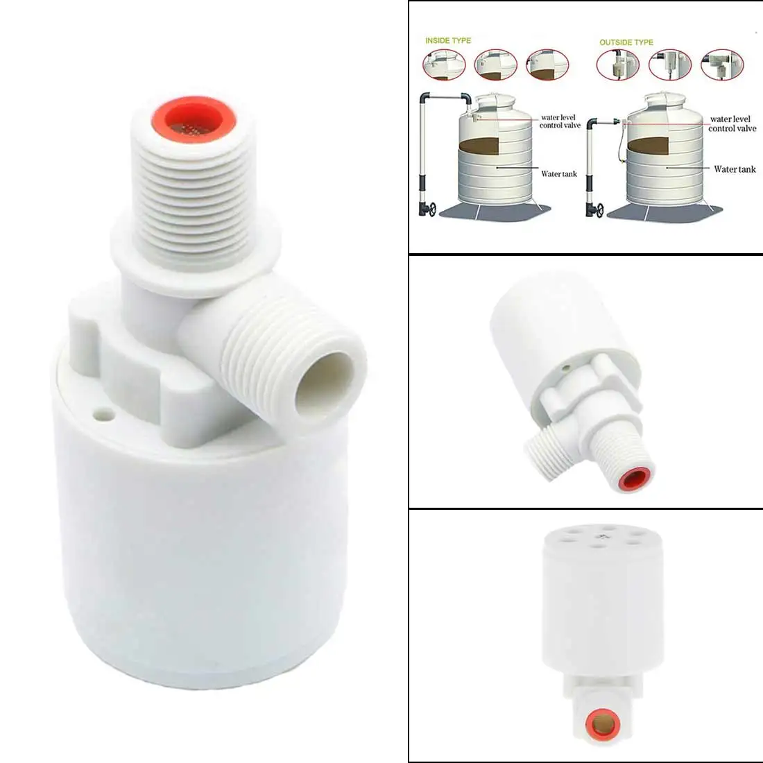 1pc Floating Ball Valve Automatic Float Valve Water Level Control Valve F Water Tank Water Tower Aquarium Water Pump
1pc Floating Ball Valve Automatic Float Valve Water Level Control Valve F Water Tank Water Tower Aquarium Water Pump