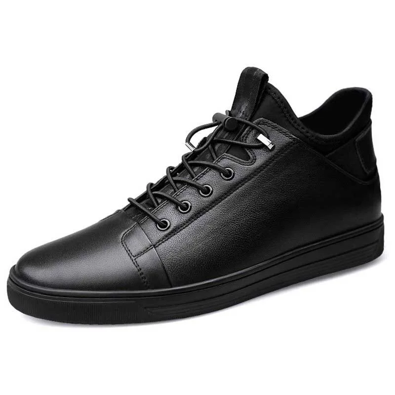 Youki Man Boots Genuine Leather Autumn Winter Male Casual Shoes Fur Warm Male Ankle Boots 
Youki Man Boots Genuine Leather Autumn Winter Male Casual Shoes Fur Warm Male Ankle Boots