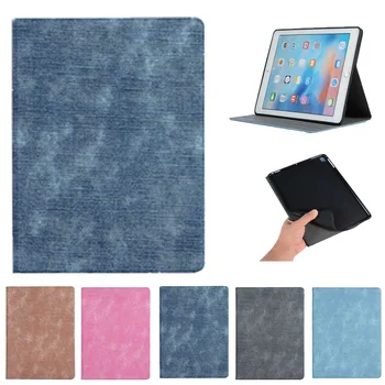 Flip Case For Apple ipad 9.7 2017 2018 Denim Pattern PU Leather Cover for ipad Air 1 2 iPad 5 6 9.7 inch tablet case+Film+Pen
Flip Case For Apple ipad 9.7 2017 2018 Denim Pattern PU Leather Cover for ipad Air 1 2 iPad 5 6 9.7 inch tablet case+Film+Pen