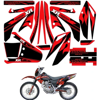 For HONDA XR230 2005 Graphics Decals Stickers Custom Number Name 3M Full Motorcycle Backgrounds Stickers Accessories
For HONDA XR230 2005 Graphics Decals Stickers Custom Number Name 3M Full Motorcycle Backgrounds Stickers Accessories