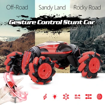 Gesture Remote Control Car Stunt Twist Cars 4WD 1: 10 Drift RC Car Machine on the Radio Electric Carros Gifts for Kids
Gesture Remote Control Car Stunt Twist Cars 4WD 1: 10 Drift RC Car Machine on the Radio Electric Carros Gifts for Kids