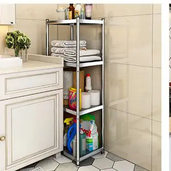 Stainless Steel Kitchen Shelf, Floor Type Multi-layer Microwave Oven, Storage Rack, Refrigerator, Seam Storage Rack
Stainless Steel Kitchen Shelf, Floor Type Multi-layer Microwave Oven, Storage Rack, Refrigerator, Seam Storage Rack