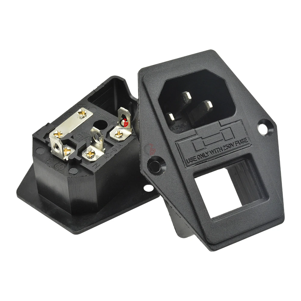AC-01A AC Power Socket Power Supply Cord Plug 10A 250V with Fuse Rocker Boat Switch Holder
AC-01A AC Power Socket Power Supply Cord Plug 10A 250V with Fuse Rocker Boat Switch Holder