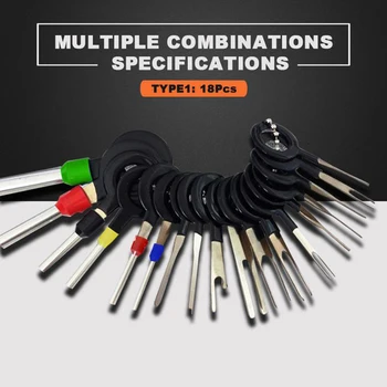 Automotive Plug Wire Terminal Removal Tool Car Electrical Wiring Crimp Connector Key Pin Extractor Kit Accessories VJ-Dr
Automotive Plug Wire Terminal Removal Tool Car Electrical Wiring Crimp Connector Key Pin Extractor Kit Accessories VJ-Dr