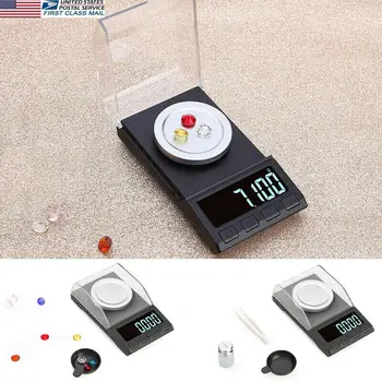 US 0.001g Milligram Electronic scale Precision LCD Digital Jewelry Diamond Scale New Jewelry Tools & Equipments
US 0.001g Milligram Electronic scale Precision LCD Digital Jewelry Diamond Scale New Jewelry Tools & Equipments