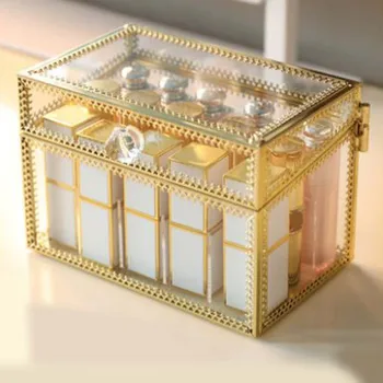 Luxury Makeup Lipstick Nail Polish Storage Case Rack Tempered Glass Makeup Display Organizer Holder Women Cosmetic Tools 
Luxury Makeup Lipstick Nail Polish Storage Case Rack Tempered Glass Makeup Display Organizer Holder Women Cosmetic Tools