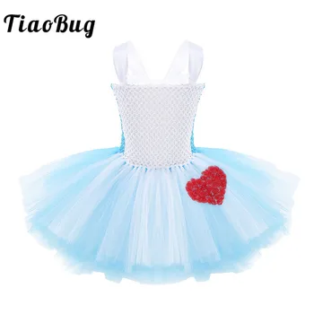 TiaoBug Kids Sleeveless Heart Shape Applique Mesh Tutu Dress Girls Halloween Birthday Theme Party Cosplay Fairy Princess Costume
TiaoBug Kids Sleeveless Heart Shape Applique Mesh Tutu Dress Girls Halloween Birthday Theme Party Cosplay Fairy Princess Costume
