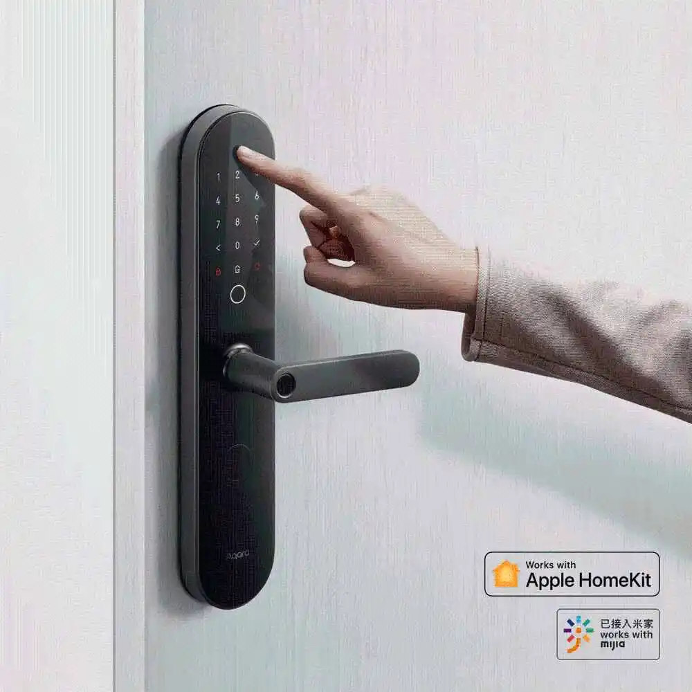 Aqara N100 Smart Door Lock Intelligent Finger print Bluetooth Password Key NFC Unlock Homekit Mijia APP Remote Control Lock
Aqara N100 Smart Door Lock Intelligent Finger print Bluetooth Password Key NFC Unlock Homekit Mijia APP Remote Control Lock