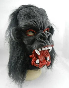 ANGRLY Halloween Props Costumes Dress Carnival Parties Full Face Cosplay Black Gorilla Mask Horror Masquerade Adult Ghost Mask 
ANGRLY Halloween Props Costumes Dress Carnival Parties Full Face Cosplay Black Gorilla Mask Horror Masquerade Adult Ghost Mask