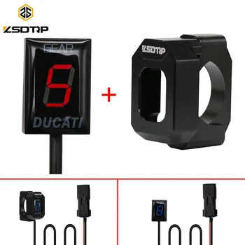 ZSDTRP Motorcycle Plug Mount Speed Gear Display 1-6 Level Indicator For Ducati Cafe Racer Monster 696 796 1100 Scrambler 400
ZSDTRP Motorcycle Plug Mount Speed Gear Display 1-6 Level Indicator For Ducati Cafe Racer Monster 696 796 1100 Scrambler 400