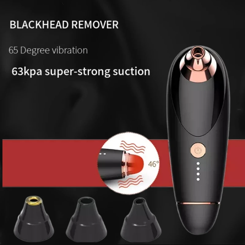 USB Rechargeable with LED Display blackhead remover Vacuum pimple remover tool face deep nose cleaner Black dots Acne skin tag
USB Rechargeable with LED Display blackhead remover Vacuum pimple remover tool face deep nose cleaner Black dots Acne skin tag