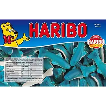 Haribo Delfinos Blu 1 kg 
Haribo Delfinos Blu 1 kg