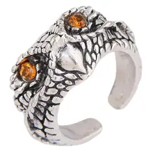 Vintage Snake Head Rings for Women Luxury Round Crystal Women's Adjustable Ring Female Wedding Jewelry Accessories Gifts
Vintage Snake Head Rings for Women Luxury Round Crystal Women's Adjustable Ring Female Wedding Jewelry Accessories Gifts